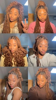 Hair Protective Hairstyles, Knotless Hairstyles, Picture Day Hair, Twisted Hair, Short Box Braids Hairstyles, Beautiful Black Hair, Big Box Braids Hairstyles, Quick Natural Hair Styles, Box Braids Hairstyles For Black Women