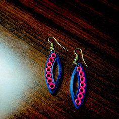 Best For Gifting. Can Be Customized Quilling Earrings Jhumkas, Quilling Jhumkas, Jhumkas Earrings, Quilled Earrings, Paper Quilling Jewelry, Origami And Quilling, Flower Earrings Gold, Quilling Earrings, Quilled Jewellery