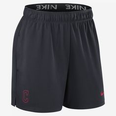 The Authentic Collection Practice Shorts upgrade a staple piece of gear with sweat-wicking technology and UV protection. Featuring the Cleveland Guardians logo, their soft and durable fabric helps provide added comfort. Cleveland Guardians, Knit Shorts, Casual Everyday, Staple Pieces, Lightweight Knit, Nike Dri Fit, Workout Shorts, Everyday Look, Cleveland