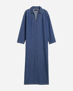 Cruz Denim Maxi Dress Denim Maxi Dress