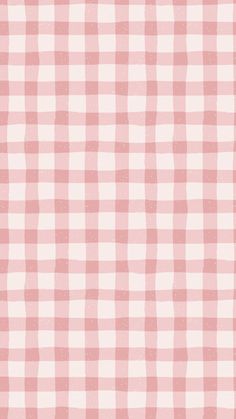 a pink and white checkered background