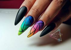 Black Nails, Art Ideas, Nail Art, Pen, Nails, Color, Art, Nail Arts