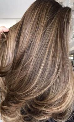 Natural Ways to Achieve Thicker and Healthier Hair Hair Color Trends For Brunettes, Dark Hair Color, Rambut Brunette, Brown Hair Looks, Brown Hair Inspo, Brunette Hair With Highlights, Long Hair Color, Brown Hair Balayage, Healthier Hair