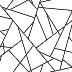 an abstract black and white background with lines in the shape of rectangles or triangles