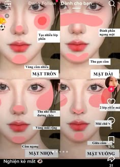 Fresh Makeup Tutorial, Make Up Everyday, Makeup Douyin, Simple Everyday Makeup, Korean Makeup Tutorials, Makeup Shades, Fresh Makeup, Makeup 101, Makeup Help