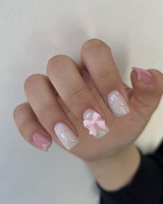 Horse Nails, Girly Acrylic Nails, Classy Acrylic Nails, Nails For Kids, Short Acrylic Nails Designs, Pink Acrylic Nails, Dream Nails, Classy Nails