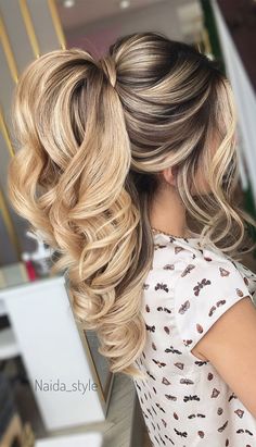 puff ponytail, ponytail updos for weddings, ponytail hairstyles, ponytail hairstyles 2020, wedding ponytail, bridal ponytail, prom hairstyles, prom ponytail #weddinghairstyles wedding hairstyles, ponytail #ponytail textured ponytail , simple hairstyle Wedding Ponytail Hairstyles, Bridal Ponytail, High Ponytail Hairstyles, Ponytail Updo, Ponytail Hairstyle, Perfect Hairstyle, Half Updo