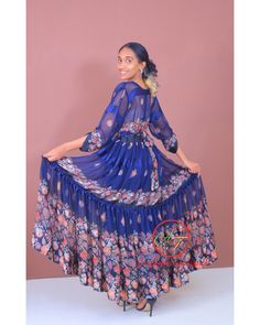 √ 100% Handmade √ 100% Chiffon  √ it looks so cute when you wear it √ Very comfortable √ it is made very carefully √ A very ideal gift to give √ Ehiopian dress √ 58 inchs Long (Shoulder to Bottom) and from shoulder to shoulder 18 Inches. √   It Comes with the Scarf/Headband (Netela) and as Shown on the picture. ● Hand wash Bohemian Chiffon Dress For Garden Party, Bohemian Long Sleeve Chiffon Dress For Garden Party, Bohemian Long Sleeve Flowy Chiffon Dress, Flowy Long Sleeve Bohemian Chiffon Dress, Bohemian Maxi Holiday Dress, Blue Maxi Chiffon Dress For Garden Party, Blue Floral Print Chiffon Maxi Dress, Bohemian Long Sleeve Chiffon Dress For Beach, Bohemian Fitted Chiffon Dress For Garden Party