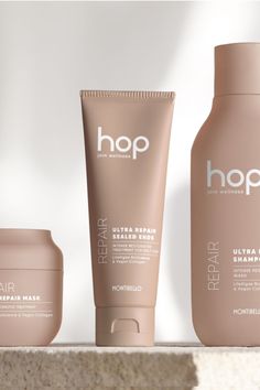 #repairshampoo #montibelloshampoo #hopmontibello #montibello Ideas Negocios, Haircare Shampoo, 3d Ideas, Conditioner Hair Mask, Conditioner Hair, Branding Design Packaging, Elegant Hair