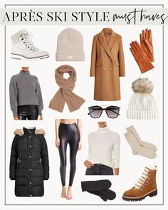 Womens Apres Ski Outfits, Vail Ski Outfits, Apre Ski Outfits For Women, Aspen Outfit Winter Ski Fashion, Après Ski Outfit, Ski Apres Outfit, Snow Gear Women Outfits, Kashmir Trip Outfit Ideas, Ski Looks Women