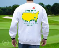 This is the perfect Chi Phi Fraternity sweatshirt for lounging around, or for casual wear. This Chi Phi Fraternity sweatshirt will quickly become your go-to sweatshirt! Soft, comfy, made from high quality materials, and printed here in the USA. Grab one for yourself, your brother, or give it as a gift to your son or grandson in college Greek Life!  LISTING IS FOR CHI PHI (Chi Phi) Fraternity. Please be sure you are ordering for your correct Fraternity organization. The notes section at check out Chi Phi Cooler, Sae Fraternity, Fraternity Sweatshirt, Theta Chi Fraternity, Alpha Sigma Phi, Phi Kappa Tau, Phi Kappa Psi, Delta Sigma Phi, Beta Theta Pi