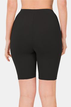 These High Waist Biker Shorts are a trendy and versatile addition to your activewear collection. The high waist design offers a flattering fit and provides extra support during workouts. The length is perfect for staying cool and comfortable while exercising. The biker style adds a fashionable edge to your athletic wear. Pair them with a sports bra and sneakers for a stylish gym look, or layer them under an oversized t-shirt for a casual outfit. These shorts are both practical and trendy, making Gym Look, Baywatch, Activewear Sets, Black High Waist, Biker Style, Short Leggings, Sport Bra, Basic Style, Athletic Wear