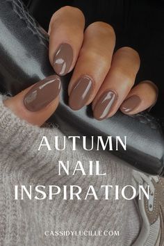 Simple Fall Nails, Autumn Nail, Fall Manicure, Fall Gel Nails, Short Nails Art, Fall Nail Art, Fall Nail Colors