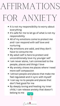 Anxiousness affirmations, feeling safe affirmations Staying Grounded Affirmations, Abandonment Healing Affirmations, Feeling Safe Affirmations, How To Feel Safe, I Feel Affirmations, I Am Safe Affirmations