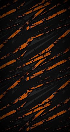 an orange and black background with stripes