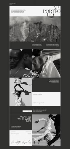 the website design is designed to look like black and white