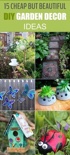 garden decor ideas that are easy to make