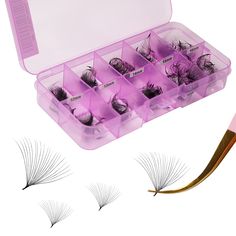 PRICES MAY VARY. ❤ [Natural & Long Lasting Eyelashes] Our Mega Volume promade fans eyelash extensions are made from Prosilk lashes which will help lash artists in creating volume and a fluffy set of lashes without causing damage to their clients' natural lashes! ❤ [Specifications] We provide C/D eyelash curls, as well as thickness type of 0.03, 12-16mm mix length and the root don't fall apart so that our clients can easily choose their preferred styles: natural, stunning or attractive. ❤ [Easy t Volume Lash Extensions, Volume Eyelash Extensions, Long Lasting Curls, Curling Eyelashes, Magnifying Mirror, Individual Lashes, Eyelash Glue, For Lash, Volume Lashes