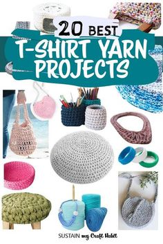 20 t - shirt yarn projects to make this year