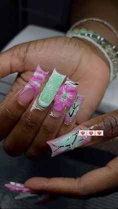 Nail Designs Bling, Future Nails, Poppin Nails, Fye Nails, Drip Nails