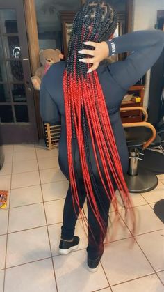 Jumbo Knotless Braids With Color, Long Jumbo Knotless Braids, Extra Long Knotless Braids, Birthday Briads, Ombré Knotless, Female Braids, Long Knotless Braids, Jumbo Knotless, Color Braids