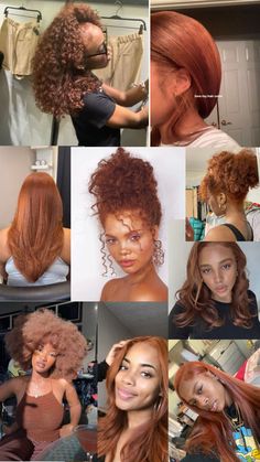 Black queens with copper hair Copper Hair Dye, Cooper Hair, Cooper Brown, Copper Brown Hair, Black Kids Braids Hairstyles, Dyed Curly Hair, Natural Hair Bun Styles, Honey Brown Hair, Cute Hair Colors