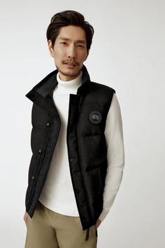 Garson Vest Wool | Canada Goose US Canada Goose Vest, Gentlemen Style, Canada Goose Mens, Vest Men, Wool Vest, Outerwear Vest, Down Vest, Mens Vest, Canada Goose