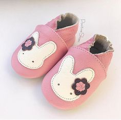 Baby Soft Sole Leather Shoes Infant Moccasins Baby Girls Spring Gift Booties With Soft Sole, Cute Pink Booties With Rubber Sole, Cute Pink Booties With Soft Sole, Spring Booties With Soft Sole And Round Toe, Pink Spring Booties With Round Toe, Spring Pink Booties With Round Toe, Cute Non-slip Slip-on Booties, Playful Non-slip Round Toe Booties, Playful Non-slip Booties With Round Toe