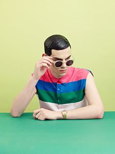 Ben Crank by Daniel Fraser Summer Wear Men, Mens Editorial, Fashion Graphic, Fashion Photography Editorial, Raf Simons, Architecture Fashion, Issey Miyake, Bagpack, Paul Smith