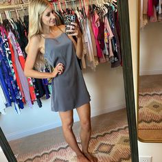 Both Brand New - Never Worn Size Xs - But Fits More Like A Xs/S Gray Mini Dress For Night Out In Summer, Gray Mini Dress For Summer Night Out, Boutique Dress, Boutique Dresses, Dresses Xs, Dress Brands, Lush, Colorful Dresses, Boutique