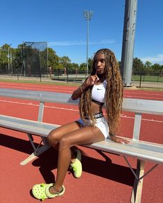 in my own lane 🙂‍↕️ #trackandfield #track #meetweek #trackgirls #trackgirl #sprint #running #run #runner #sprinter #tracknation #explore #explorepage #dathlete #collegeathlete #powerfive #big12 #d1 #athlete Track Black Women, Athlete Pics, Track Media Day Poses, Track Poses, D1 Athlete, Track Pics, Female Sprinter