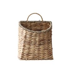 PRICES MAY VARY. ✅HIGH QUALITY BASKETS-They are all hand-woven by craftsmen,every basket is a unique handicraft. Made of natural and eco-friendly water hyacinth material over sturdy wire frame. hanging baskets no paint, 0 formaldehyde,eco-friendly and no pollution,can be used with confidence. ✅PRODUCT DIMENSION: 8.66*4.72*11.4 inches. Perfect for home, garden, patio, balcony, indoor and outdoor wall decoration. Please note that these products are handmade and the sizes may vary ±1 inch. ✅BEST DE Mail Basket Ideas Entryway, Door Baskets With Flowers, Hanging Baskets On Wall, Basket Wreaths For Front Door, Wall Baskets Storage, Fall Door Basket, Vase Greenery, Front Door Basket, Spring Front Door Decor