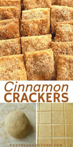 how to make cinnamon crackers that are easy and delicious for breakfast or desserts