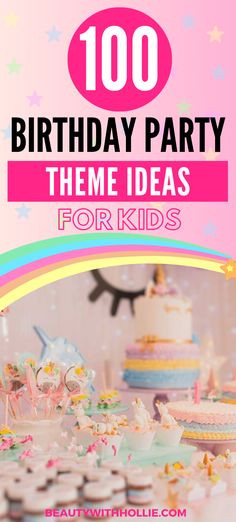 Roundup of The Best 100 Kids Birthday Party Theme Ideas Birthday Party Theme Ideas, Party Theme Ideas, 100th Birthday Party, Kids Themed Birthday Parties, Mystery Party, Kids Party Themes, Adult Birthday Party, 100th Birthday, Themed Crafts