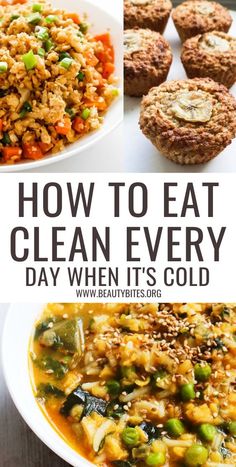 how to eat clean every day when it's cold