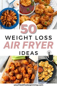 Are you looking to make the most of your air fryer and stay on top of your weight loss journey? I've got you covered with 50 delicious healthy air fryer recipes ALL under 400 calories per serving! I've found easy dinner recipes, sides, appetizers, and even desserts to help you stick to your healthy eating! Most recipes are ready under 30 minutes, and have around 10 ingredients or less! Want to learn more? Head over to Your Beginning to read the full post! #airfryerrecipes #easyairfryerrecipes Air Fryer Ideas, Healthy Air Fryer Recipes, Recipes Sides, Healthy Air Fryer, Air Fryer Oven Recipes, Air Fryer Dinner Recipes, Air Fryer Healthy, Air Fryer Recipes Easy, Air Fryer Recipes Healthy