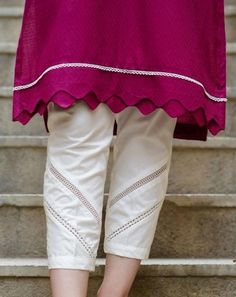 Plain Trouser Design, Latest Pants Design For Kurti, Latest Trouser Designs Pakistani, Stylish Trouser Designs Pakistani, Trousers Designs Pakistani, Pent Trouser Designs, Trouser Bottom Design, Trouser Designs Pakistani, Latest Trouser Design