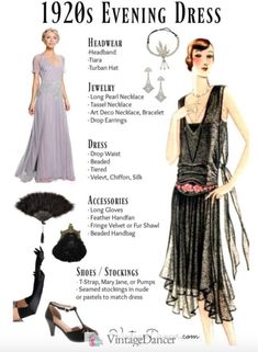 1920s Formal Dresses, 1920s Evening Dress, 1920s Costume, Gaun Fashion, Formal Dress Shops