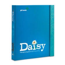 a blue book with the words daisy on it