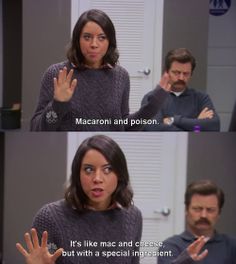 the big bangzle show is about macaroni and poison