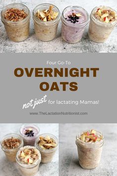 Lactation Pancakes, Lactation Overnight Oats, Oatmeal Benefits, Vanilla Overnight Oats, Breakfast Baking, Baby Delivery