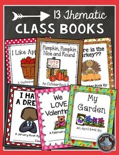 books about pumpkins and other things that are in the classroom