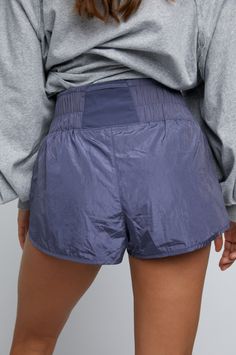 The uber-popular favorite Free People Way Home short. These vintage style warm-up running shorts feature a boldly smocked waistband with a low-rise silhouette and split hem. Description: Pull-on style Stretch waistband Relaxed fit Lined underneath Rise: 9.75 in Why We Love: Flattering fit for legsFabric: 100% NylonCare: Machine wash cool, hang dry (dries quickly) Deep Sea, Split Hem, Running Shorts, Low Rise, Vintage Style, Split, Free People, Vintage Fashion, Relaxed Fit