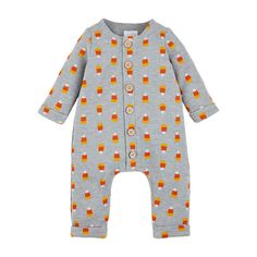 Candy Corn Baby Bodysuit Leg Snaps, Coconut Wood, Practice Outfits, Busy Parents, Stylish Baby, Waffle Weave, Mud Pie, Ankle Cuffs, Candy Corn