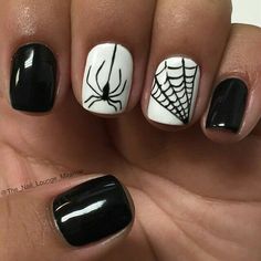 Fancy Nails, Nail Arts, Easy Halloween