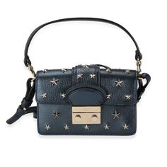 Valentino Red Blue Metallic Leather Star-Studded Mini Bag 0.5lb Valentino Studded Handbags And Purses, Valentino Red, Handbags And Purses, Valentino Bags, Star Studs, Red Valentino, Metallic Leather, Mini Bag, Red Blue