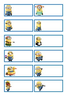 minion word family worksheet for kids to practice spelling the words in english