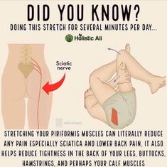 an info poster explaining how to do stretches