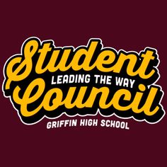 the student council logo for griffin high school