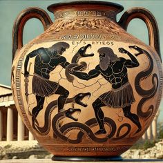 How did Hercules manage to slay the notorious Lernaean Hydra from Greek mythology ? 
Son of the mighty Zeus , king of the gods of Olympus , gifted with super strength he managed to accomplish his labors and become an eternal symbol for all mankind.
Read more here: https://sirioti.com/blogs/greek-symbols-meaning/the-lernaean-hydra-origin-hercules-meaning-facts-from-greek-mythology
#GreekMythology #AncientGreece #MythicalCreatures #GreekGods